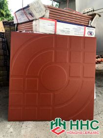 Gạch gốm 40x40 lát sân Ms07